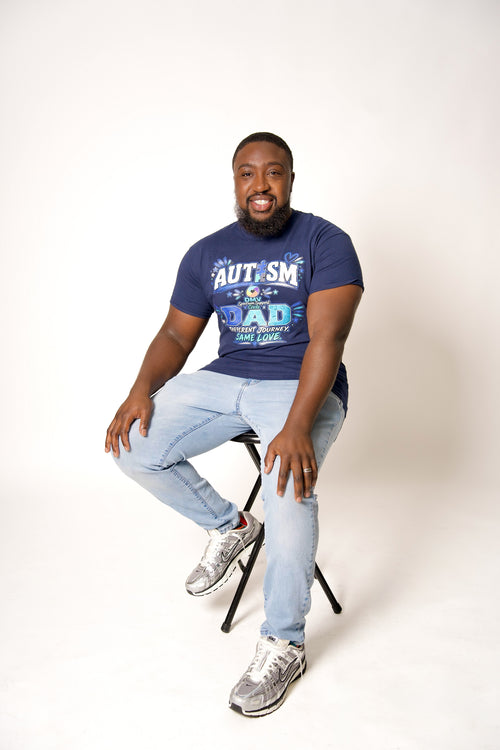 AUTISM DAD — Different Journey. Same Love. (Adult Unisex)