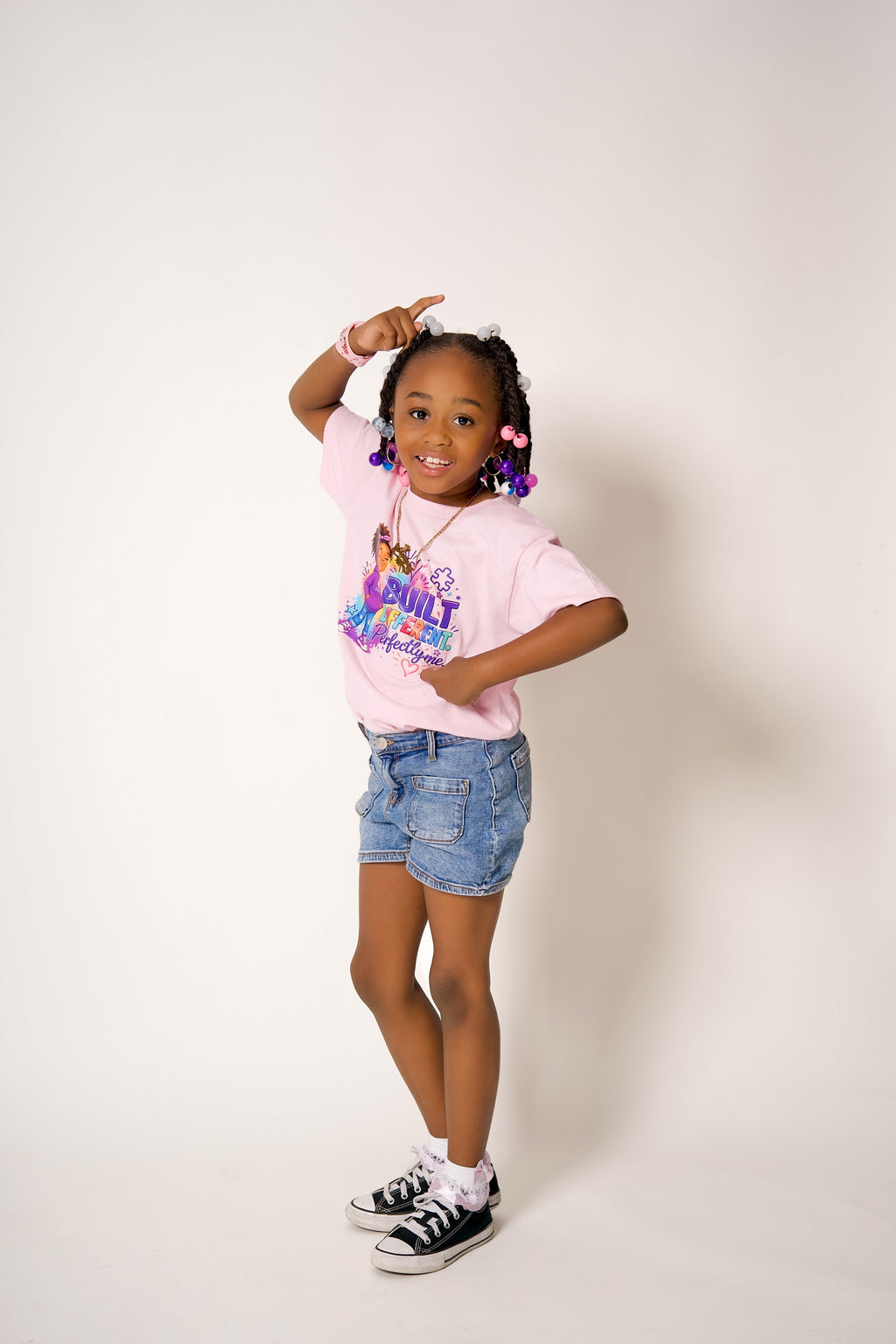 BUILT DIFFERENT. Perfectly Me. (T-shirt) Youth